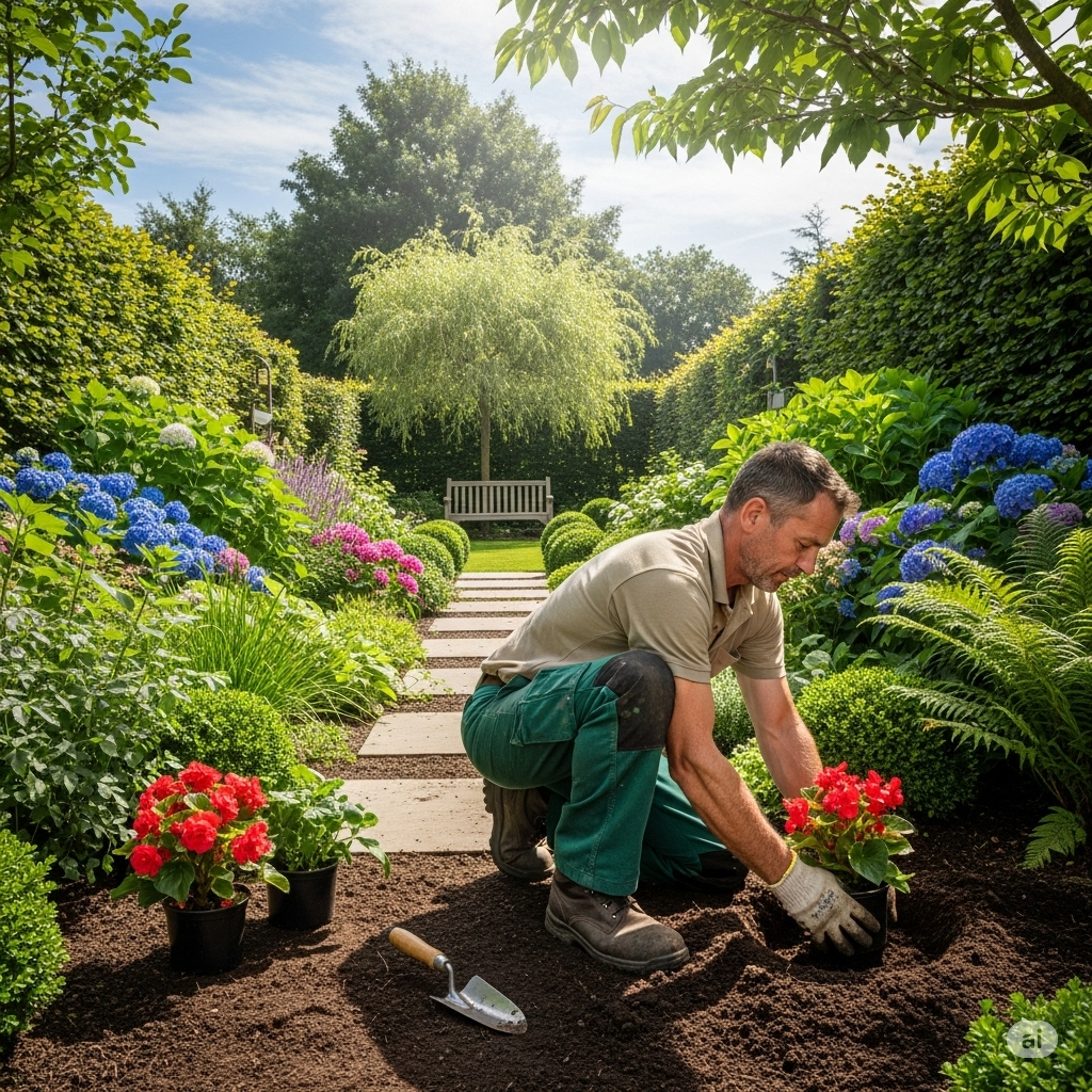 Kertépítés és kertfenntartás