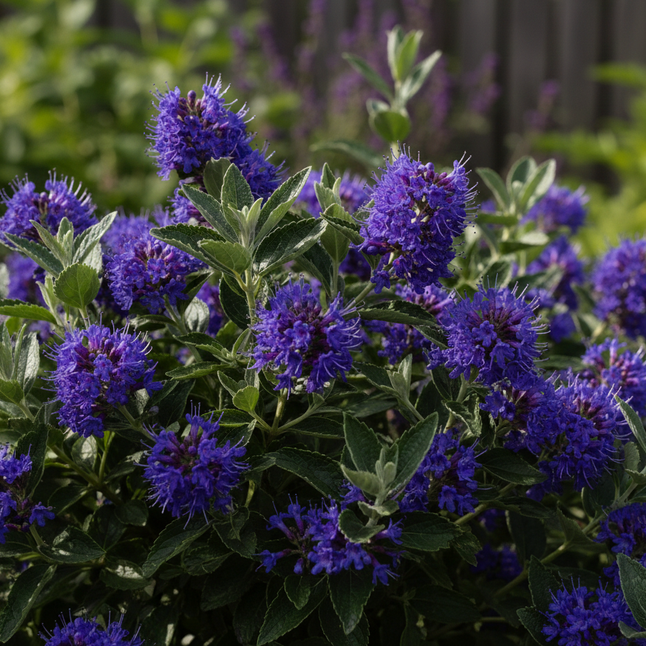 Caryopteris  'Grand Blue'® - Virágzó angol kékszakáll